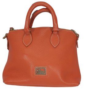 Sept 24 PRICE CHANGE! Dooney & Bourke Dillen Crossbody Satchel Orange Tangerine